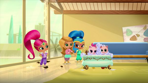 Shimmer e Shine - Porquinhos bagunceiros