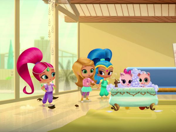 Shimmer e Shine - Porquinhos bagunceiros