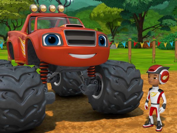 Blaze e os Monster Machines - Crianças, Família, Animação, Diversão, Brincadeira, Carros, Brinquedos, Felinos, Selvagens