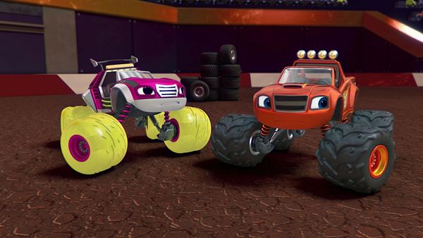 Blaze e os Monster Machines - O Resgate do Dia da Corrida