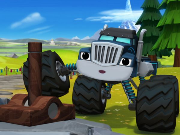 Blaze e os Monster Machines - Corrida até o topo do mundo - Parte 1