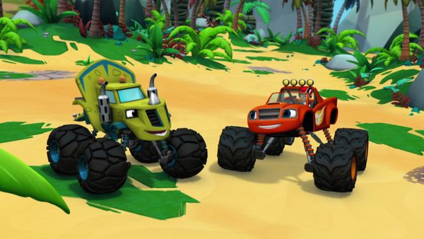 Blaze e os Monster Machines - Dino-jogos