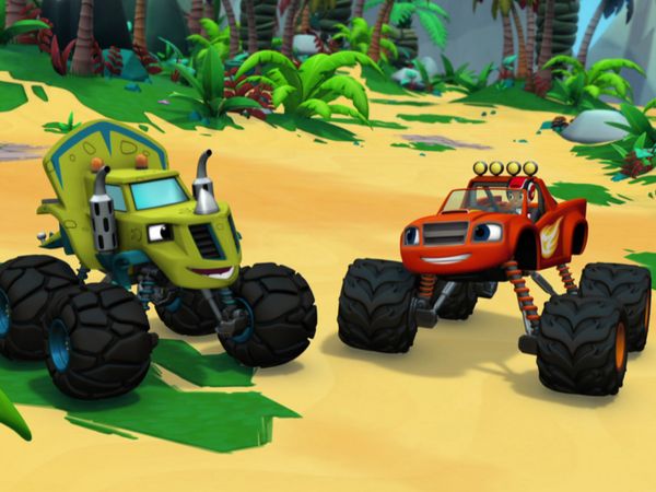 Blaze e os Monster Machines - Dino-jogos