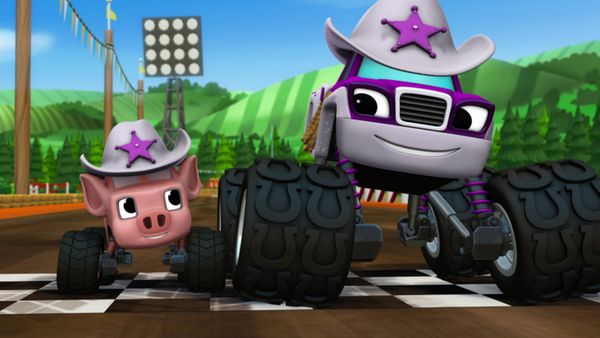 Blaze e os Monster Machines - Porquinho 500