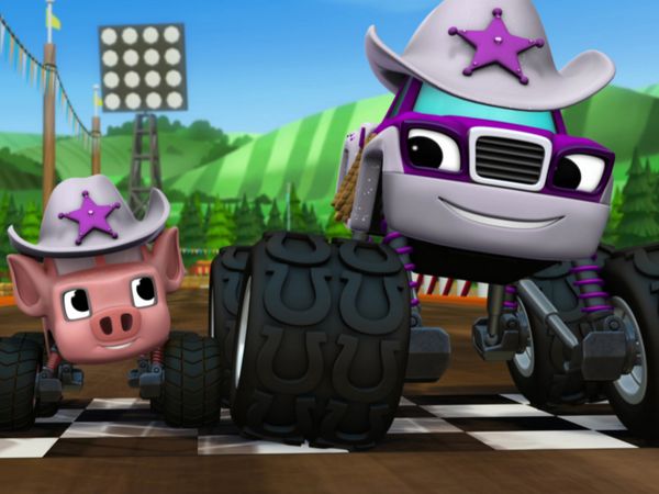 Blaze e os Monster Machines - Porquinho 500