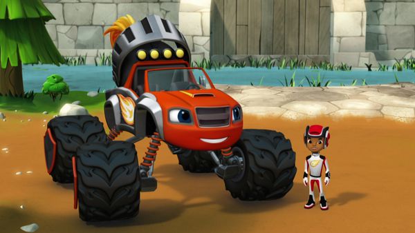 Blaze e os Monster Machines - A corrida dos cavaleiros