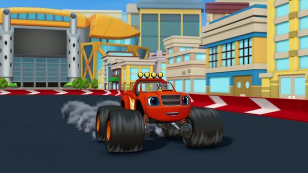 Blaze e os Monster Machines - O Grand Prix da Cidade do Eixo
