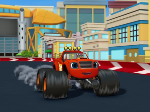 Blaze e os Monster Machines - O Grand Prix da Cidade do Eixo