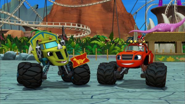 Blaze e os Monster Machines - Montanha Dino