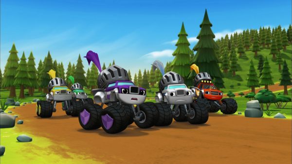 Blaze e os Monster Machines - Nobres Cavaleiros