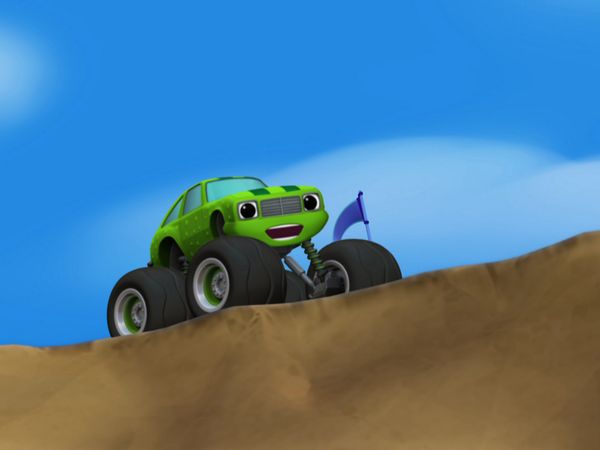 Blaze e os Monster Machines - Equipe do Carro de Reboque