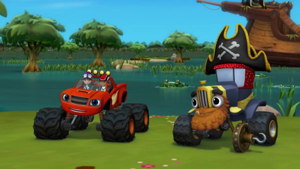 Blaze e os Monster Machines - A pista de tesouro