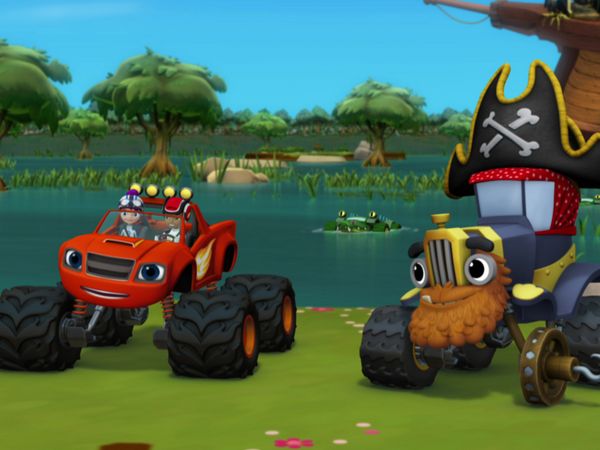 Blaze e os Monster Machines - A pista de tesouro