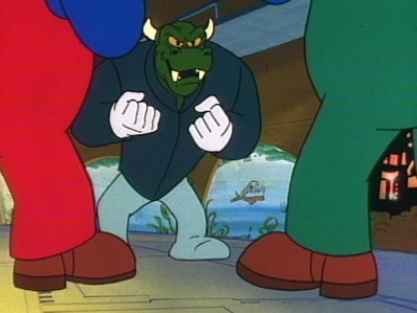 Super Mario Bros. Super Show - On Her Majesty's Sewer Service