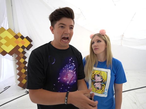 Preston & Brianna - Extreme Camo Hide and Seek in the Mall / I Built the World's Biggest Blanket Fort