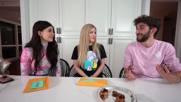 Preston & Brianna - Ultimate Bite Lick Nothing Challenge with Azzyland / Extreme Boy vs Girl 100 Layers Challenge