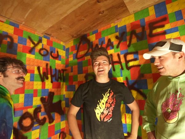 Preston & Brianna - I Built The World's Strongest Lego House