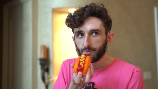 Preston & Brianna - Real vs Gummy Food Bite, Lick, Nothing Challenge / Frozen Bite, Lick, Nothing Challenge with Preston