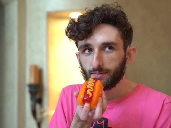 Preston & Brianna - Real vs Gummy Food Bite, Lick, Nothing Challenge / Frozen Bite, Lick, Nothing Challenge with Preston