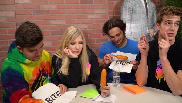 Preston & Brianna - Extreme Bite, Lick or Nothing Food Challenge with Preston / I Trapped Unspeakable in Prison