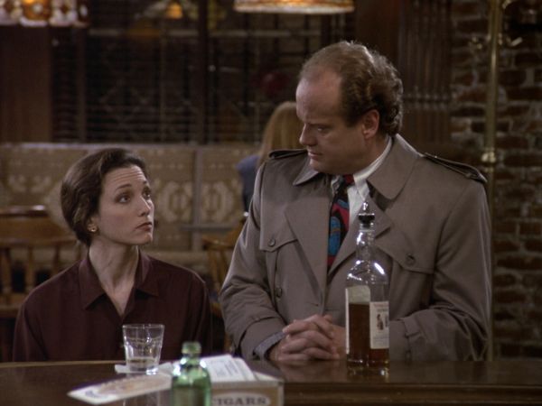 Cheers - One Hugs, the Other Doesn't