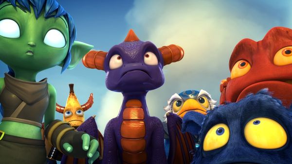 Skylanders Academy - El aterrizaje de Crash