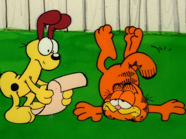 Garfield & Friends - Caped Avenger/U.S. Acres: Shy Fly Guy/Green Thumbs Down