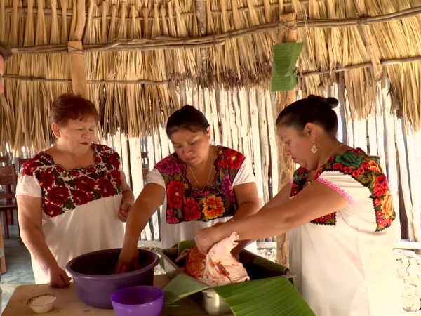Mexico: One Plate at a Time with Rick Bayless - Pit Cooking, Sacred and Smoky