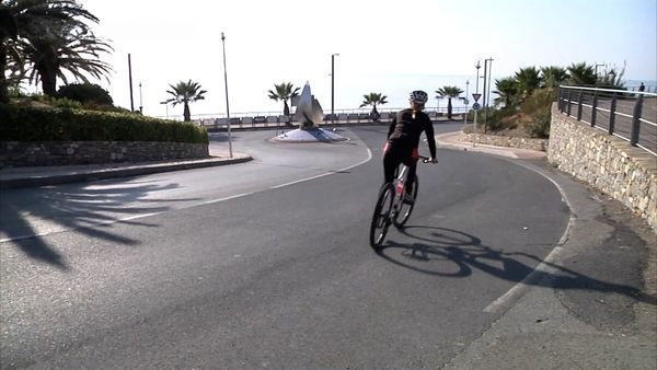 In bici con Filippa - San Lorenzo al Mare