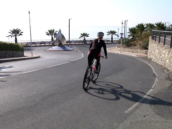 In bici con Filippa - San Lorenzo al Mare