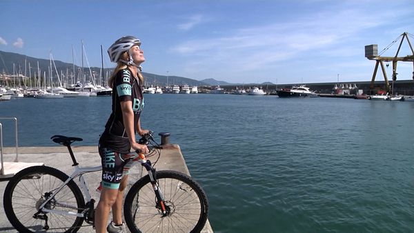 In bici con Filippa - Chiavari