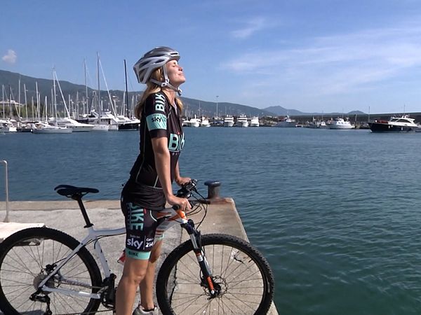 In bici con Filippa - Chiavari