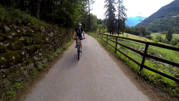 In bici con Filippa - Val di Sole