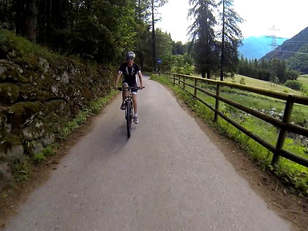 In bici con Filippa - Val di Sole