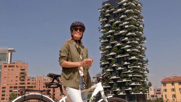 In bici con Filippa - Expo
