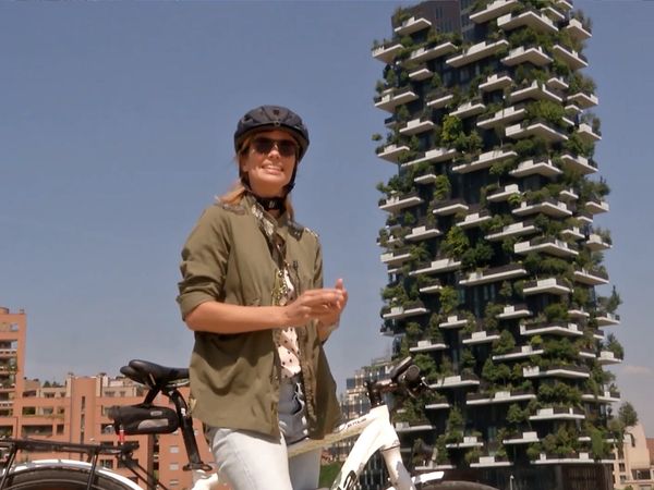 In bici con Filippa - Expo