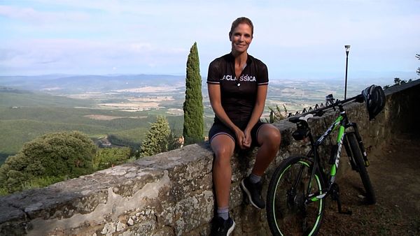 In bici con Filippa - Montalcino