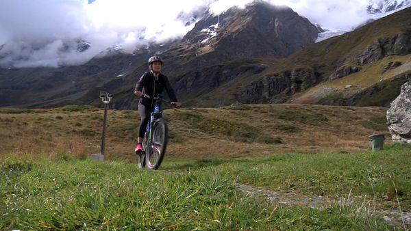 In bici con Filippa - Cervinia