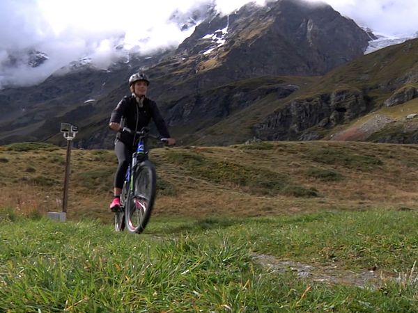 In bici con Filippa - Cervinia