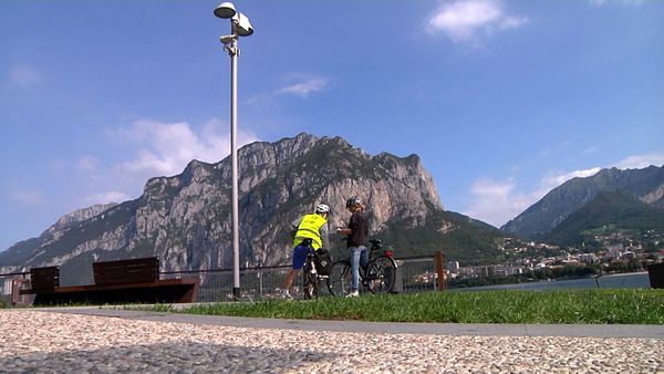 In bici con Filippa - Lecco