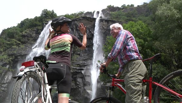 In bici con Filippa - Valchiavenna