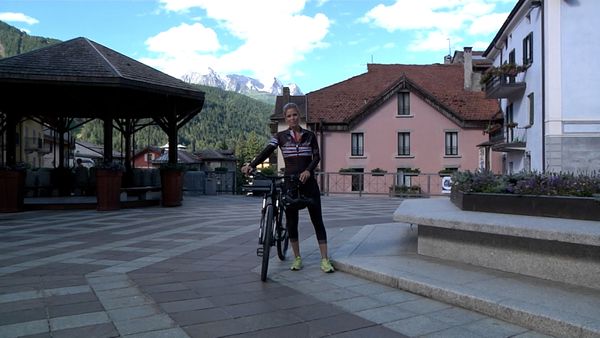 In bici con Filippa - Ponte di Legno