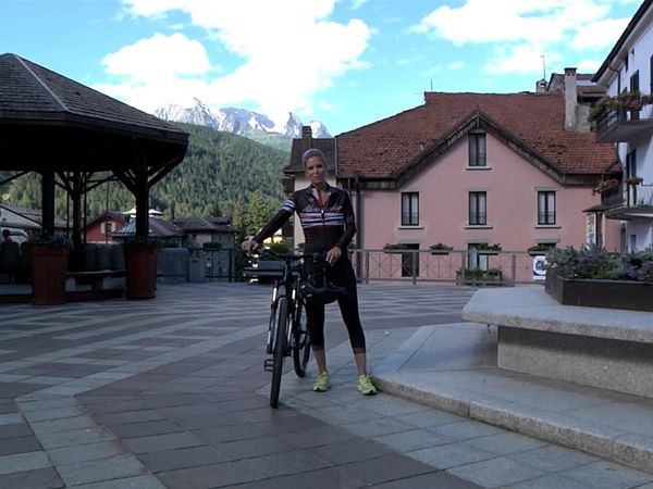 In bici con Filippa - Ponte di Legno