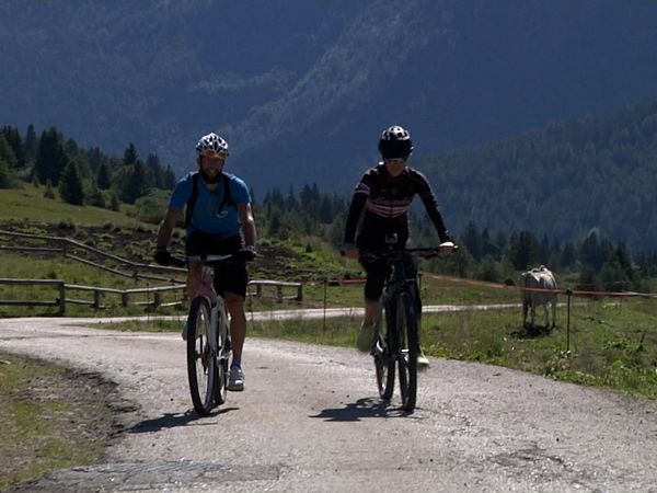 In bici con Filippa - Tonale