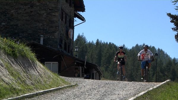 In bici con Filippa - Valtournenche