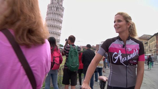 In bici con Filippa - Pisa