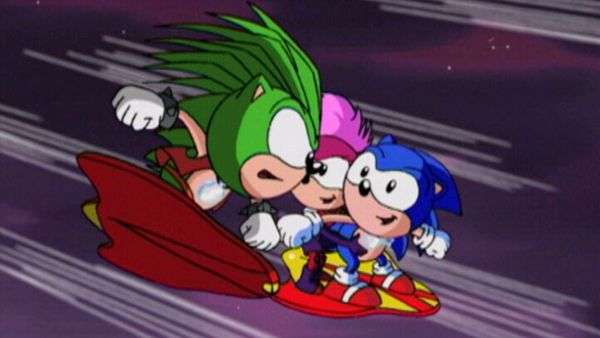 Sonic Underground - Três Hedgehogs e um bebê