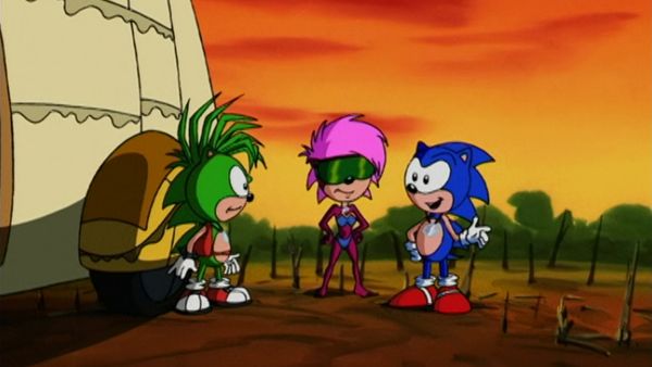 Sonic Underground - Forte voador