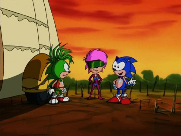 Sonic Underground - Forte voador