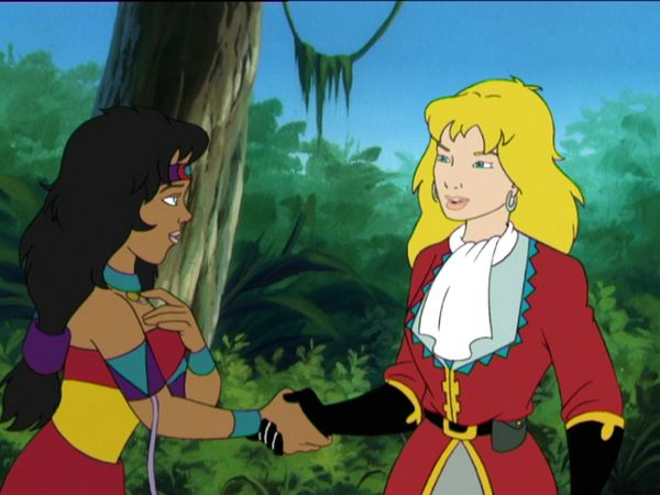 Yolanda, Daughter of the black corsair - La isla flotante
